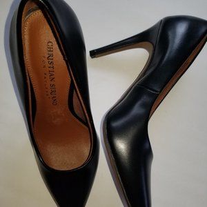 Christian Siriano Black Pointed High Heels Size 5